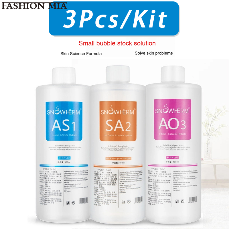 Skincare Korea - 3 szt./1200ml Aqua Peel Solution AS1