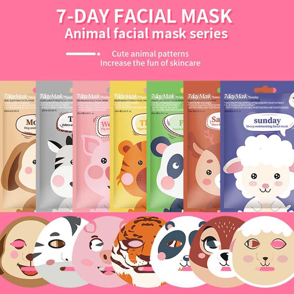 Skincare Animate - 1/7 szt. Maska do twarzy Głęboko