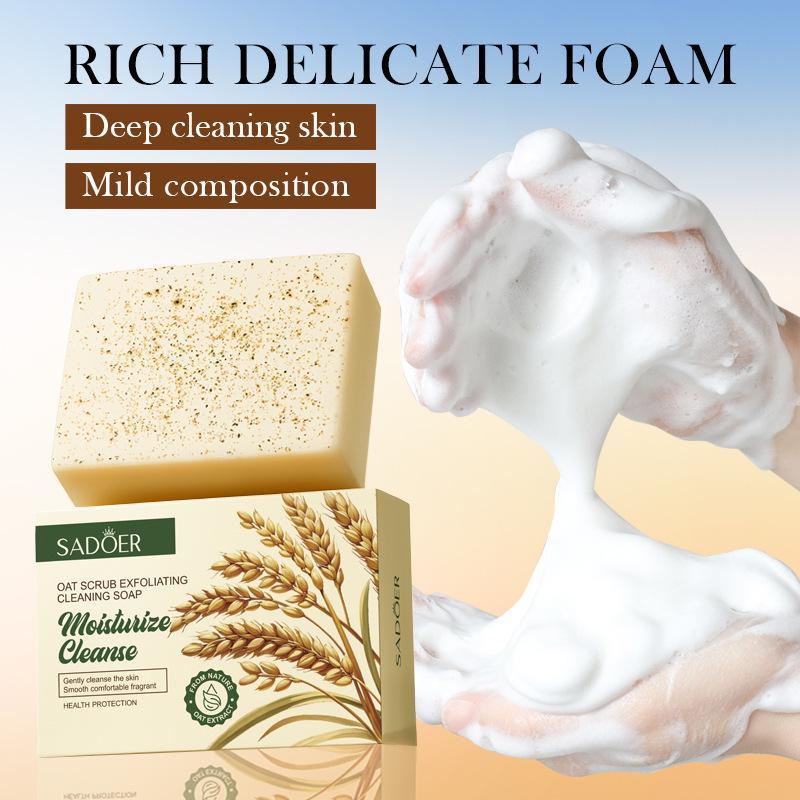 Owsiany peeling w mydle, delik – Skincare Oat recenzja i cena