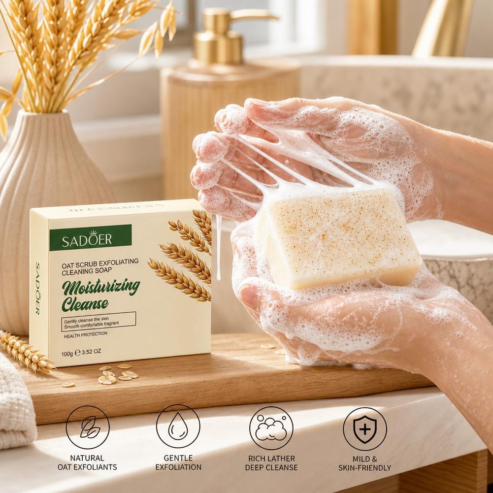 Owsiany peeling w mydle, delik – Skincare Oat recenzja i cena