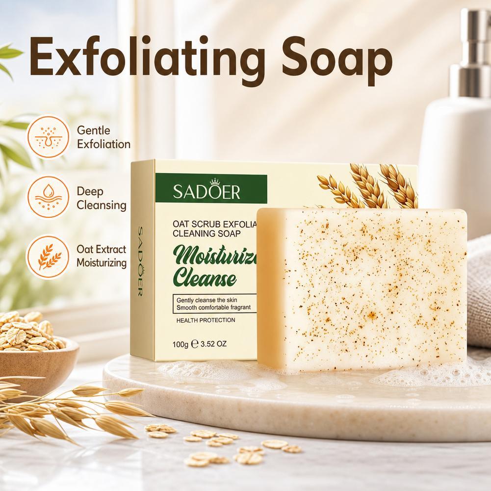 Owsiany peeling w mydle, delik – Skincare Oat recenzja i cena